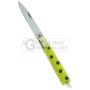 FRARACCIO COLTELLO SFILATO MANICO TARTARUGATO GIALLO CM. 19