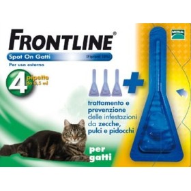 FRONTLINE ANTIPARAZITARRIO PURICI SPOT-ON PISICI CF. 4