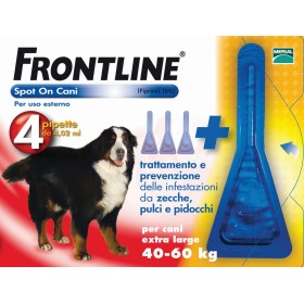 FRONTLINE PIPETE ANTIPARAZITARE SPOT-ON PENTRU CANI KG.40 - 60