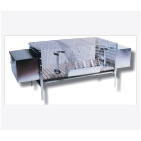 GABBIA PER CONIGLI FATTRICI 2 POSTI CM. 100