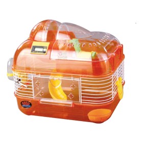 CUȘCĂ PENTRU HAMSTERII ROZĂTOARElor CM. 33.5 x 25 x 29