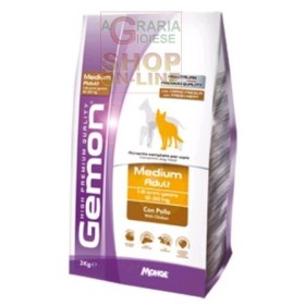 GEMON MANGIME PER CANI MEDIUM ADULT CON POLLI KG. 3