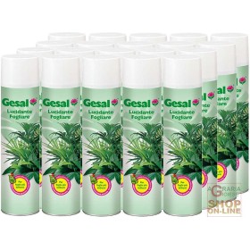 GESAL LUCIDANTE FOGLIARE SPRAY 750 ML Cartone 12 bombolette GESAL LUCIDANTE FOGLIARE SPRAY 750 ML Cartone 12 bombolette