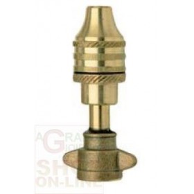 GETTO POLVERIZZATORE UNIVERSALE OTTONE REGOLABILE CORTO