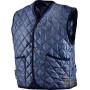 GILET HUSKY IN NYLON PVC TRAPUNTATO COLORE BLU TG M L XL XXL