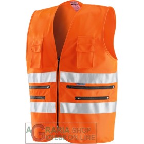 ORANGE MULTIPOCKET VEST 9046 HIGH VISIBILITA TAGLIA DA L - XXL ORANGE MULTIPOCKET VEST 9046 HIGH VISIBILITA TAGLIA DA L - XXL