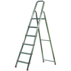 GIMI SCALA CASA SUPER USOARA DIN ALUMINIU EUROPIUMA 6 GRADINI