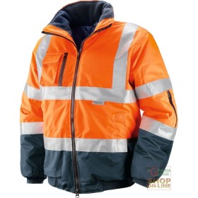 HIGH JACKET VISIBILITY ÎN BENZI RETROREFLECTIVE FABRIC GB TEX