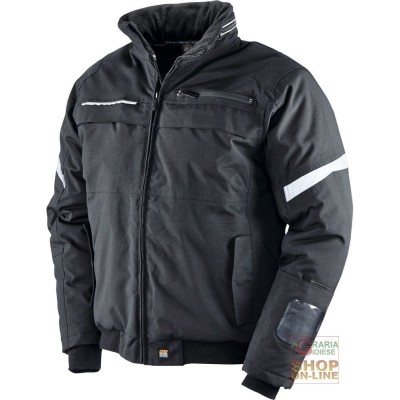 OXFORD PU NYLON JACKET BLACK TG S XXL