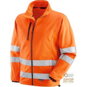 GIUBBINO IN POLIESTERE HV CON CERNIERA AL FONDO BANDE 3M 8906
