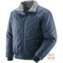 POLY PU FODERATO FLEECE JACKET BLUE TG S XXL