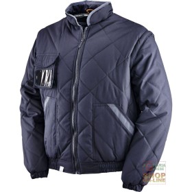 JACHETA DIN BUMBAC DIN POLIESTER CUADGE HOLDER BLUE TG S XXL