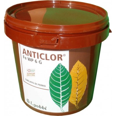 GOBBI FERRO CHELATO ANTICLOR FE WP 6 G KG. 25