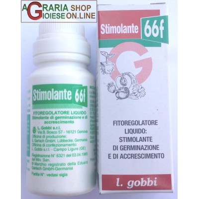 GOBBI STIMOLANTE 66F FITOREGOLATORE LIQUIDO STIMOLANTE DI