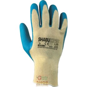 GUANTI IN FILO CONTINUO KEVLAR CALIBRO 7 E LATTICE TG. L - XL