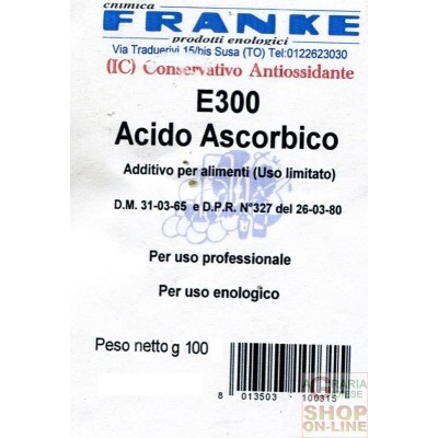 BICDE ACID ASCOR SAU PLIC GR. 100