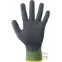 NYLON PALM MĂNUȘĂ ACOPERITE ÎN SPUMAT LATEX VERDE NEGRU TG 8 9