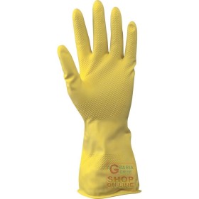 MĂNUȘĂ DIN LATEX CU SALVAGOCCIA OCCIA YELLOW TG S M L XL