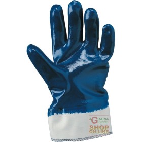 GUANTO NBR MANICHETTA IN TELA INTERAMENTE RICOPERTO TG L
