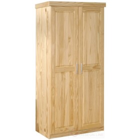 ARMADUSI IO 2 CUANI RIPI IN PINO MASSELLO COLOR NATURALE cm. 95x55x190H ARMADUSI IO 2 CUANI RIPI IN PINO MASSELLO COLOR NATURALE cm.