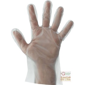 GUANTO POLIETILENE USA E GETTA  AMBIDESTRI  CONF  100 PEZZI  TG  M XL GUANTO POLIETILENE USA E GETTA AMBIDESTRI CONF 100 PEZZI TG M XL