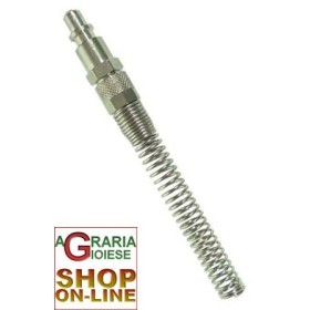 CUPLARE RAPIDĂ LA ROBINET PENTRU COMPRESOR CU MANICO A SPIRALE