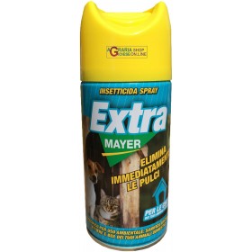SPRAY INSECTICID EXTRA MAYER ELIMINĂ IMEDIAT PURICI ML. 400