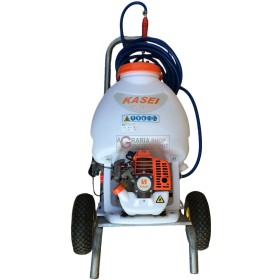 KASEI SPARGE POMPA DE UMĂR LT. 20 2T PE ROȚI ÎN DOI TIMPI CU ROȚI MERGNFIABILI KASEI SPARGE POMPA DE UMĂR LT. 20 2T PE ROȚI ÎN DOI TIMPI CU