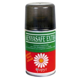 KENYASAFE EXTRA COPYR BOMBOLETTA AEROSOL INSETTICIDA PER EROGATORE ML. 250 KENYASAFE EXTRA COPYR BOMBOLETTA AEROSOL INSETTICIDA PER