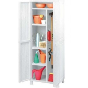 KETER ARMADIO QUATTRO RIPIANI CM.65X45X184h PORTA SCOPE BIANCO KETER ARMADIO QUATTRO RIPIANI CM.65X45X184h PORTA SCOPE BIANCO