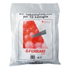 KIT 50 TAPPI IN PLASTICA ALETTATI CON 50 GABBIETTE KIT 50 TAPPI IN PLASTICA ALETTATI CON 50 GABBIETTE