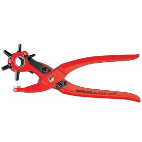 KNIPEX PINZA FUSTELLATRICE VERNICIATA A POLVERE DI COLORE ROSSO ART. 90.70 MM. 220 KNIPEX PINZA FUSTELLATRICE VERNICIATA A POLVERE DI COLORE ROSSO