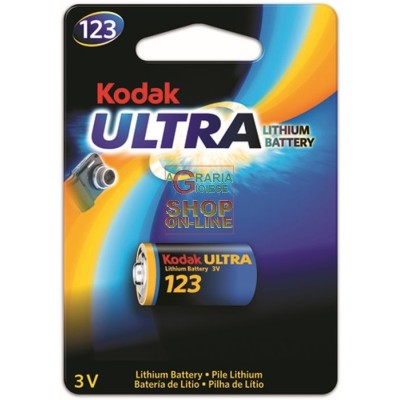 KODAK BATTERIA ULTRA SPECIAL LITHIUM KCR123A