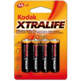 KODAK PILE ALCALINA STILO AA PZ. 4 KODAK PILE ALCALINA STILO AA PZ. 4