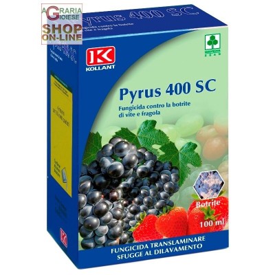 KOLLANT FUNGICIDUL PYRUS 400 SC ÎMPOTRIVA BOTRYTISULUI DE VIȚĂ