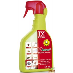 KOLLANT KLARTAN PRONTO UTILIZAȚI P.P.O. INSECTICID ACARICID TAU FLUVALINATE ML. 750 KOLLANT KLARTAN PRONTO UTILIZAȚI P.P.O. INSECTICID ACARICID TAU