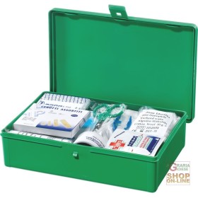 ASTUCCIO DI MEDICAZIONE IN PLASTICA  COLORE VERDE  DIMENSIONI 20X17X7 5 CM ASTUCCIO DI MEDICAZIONE IN PLASTICA COLORE VERDE DIMENSIONI