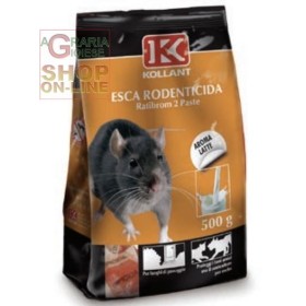 KOLLANT RATIBROM 2 ESCA FRESCA TOPICIDA VELENO PER TOPI GUSTO LATTE GR. 500 KOLLANT RATIBROM 2 ESCA FRESCA TOPICIDA VELENO PER TOPI GUSTO