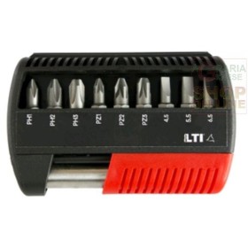 Krino set 9 inserti con portainserti pz e ph Krino set 9 inserti con portainserti pz e ph