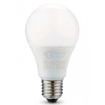 LAMPADA A LED LUCE CALDA 10W E27 LUCE CALDA 800 LUMEN