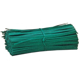 LEGĂTURI DE SÂRMĂ PLASTIFIATE CONF. 1000 bucăți CM. 15 LEGĂTURI DE SÂRMĂ PLASTIFIATE CONF. 1000 bucăți CM. 15