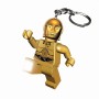 LEGO STAR WARS C-3PO FORMATORȚĂAVI CU LANȚ ȘI INEL