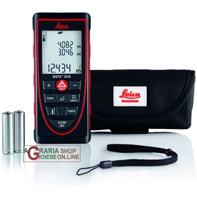 LEICA MISURATORE LASER DI DISTANZA PROFESSIONALE DISTO X310