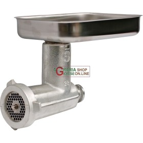 LEONARDI KIT ACCESSORIO TRITACARNE STAGNATO INOX N. 22 TC22 LEONARDI KIT ACCESSORIO TRITACARNE STAGNATO INOX N. 22 TC22