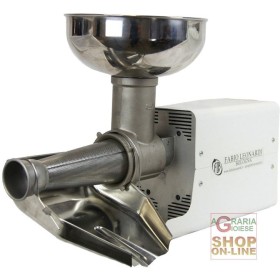 LEONARDI PASSAPOMODORO SPREMIPOMODORO ELETTRICO SP5 CON MOTORE HP 1 CARENATO STAGNATO LEONARDI PASSAPOMODORO SPREMIPOMODORO ELETTRICO SP5 CON MOTORE