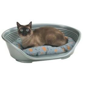 LETTINO PER CANE O GATTO DELUXE IN POLITILENE CM.49X36X17,5H LETTINO PER CANE O GATTO DELUXE IN POLITILENE CM.49X36X17,5H