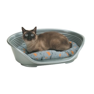 LETTINO PER CANE O GATTO DELUXE IN POLITILENE CM.49X36X17,5H