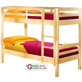 LETTO A CASTELLO CON TRASFORMAZIONE IN 2 LETTI SINGOLI Cm. 200x102x148H LETTO A CASTELLO CON TRASFORMAZIONE IN 2 LETTI SINGOLI Cm.