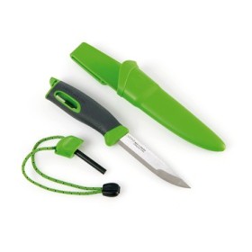 LIGHT MY FIRE COLTELLO SPORTIVO MANICO VERDE A LAMA FISSA LMF FK GR LIGHT MY FIRE COLTELLO SPORTIVO MANICO VERDE A LAMA FISSA LMF