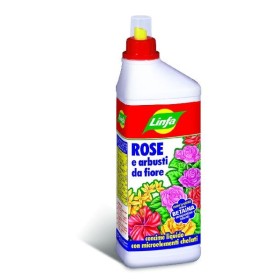 LINFA CONCIME LIQUIDO ROSE E ARBUSTI DA FIORE  LT. 1 LINFA CONCIME LIQUIDO ROSE E ARBUSTI DA FIORE LT. 1